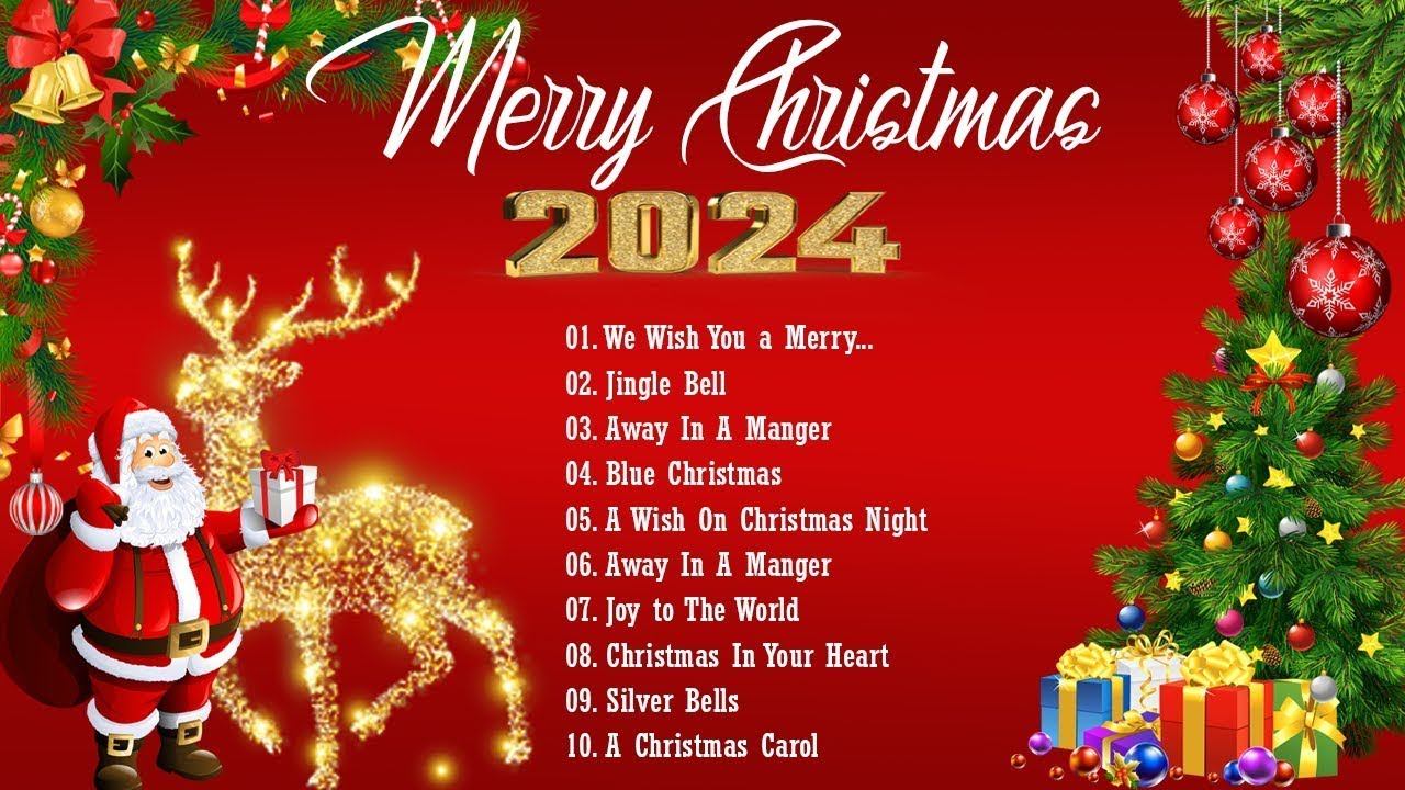 Christmas medley 2024 - Santa Claus delivering gifts 2024 - Non Stop Christmas Songs Medley 2024