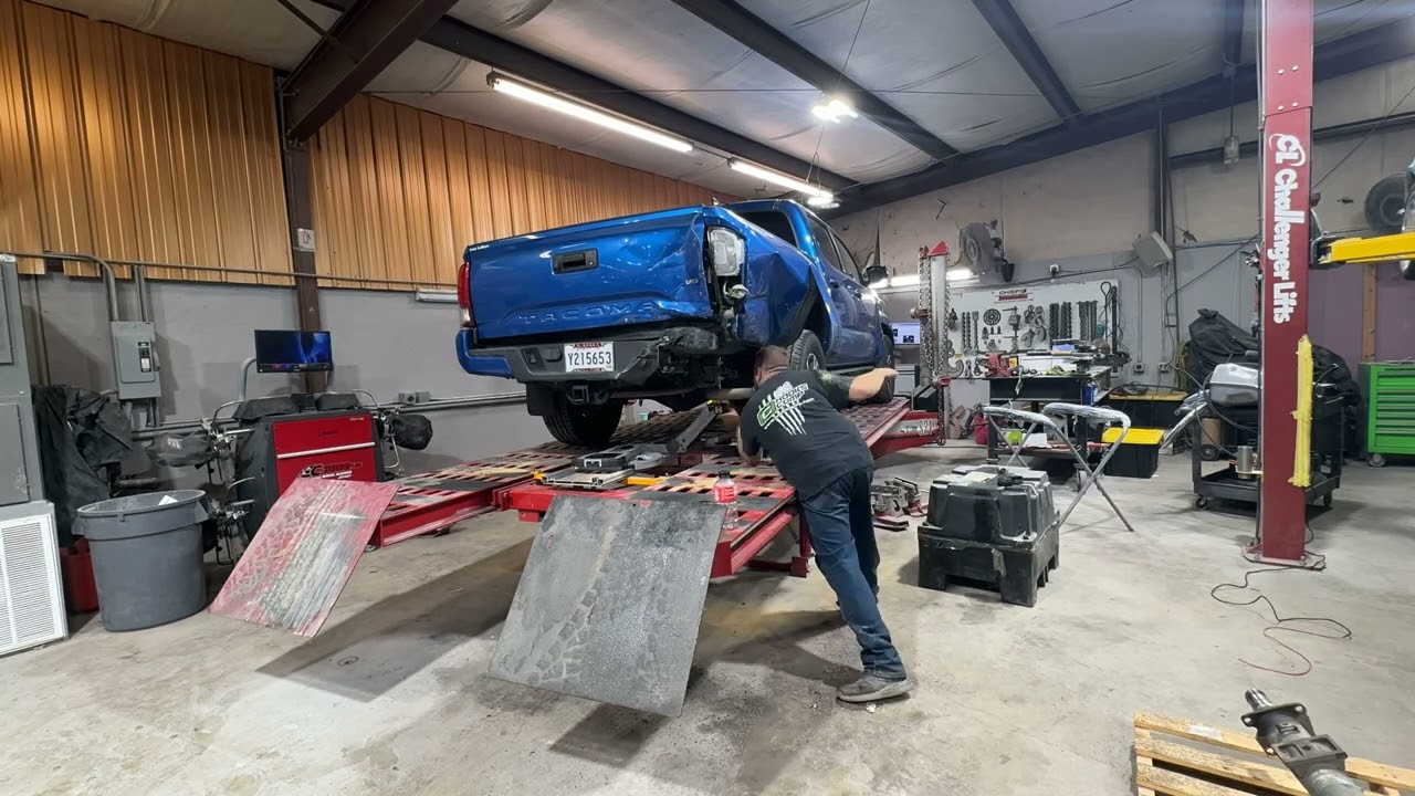How to measure a frame with our car-o-liner measuring system