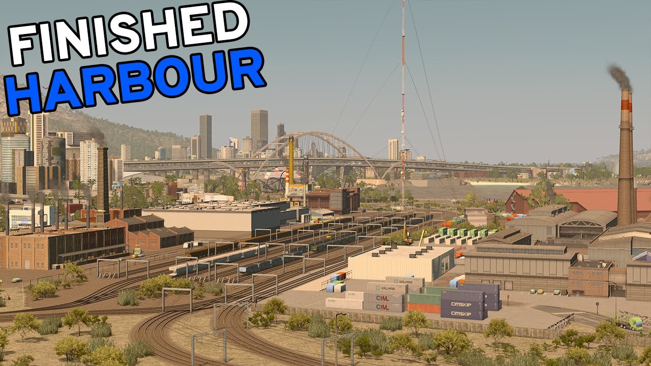 This Was The PERFECT Build To Finish the Harbour In Cities 1! | Thessia