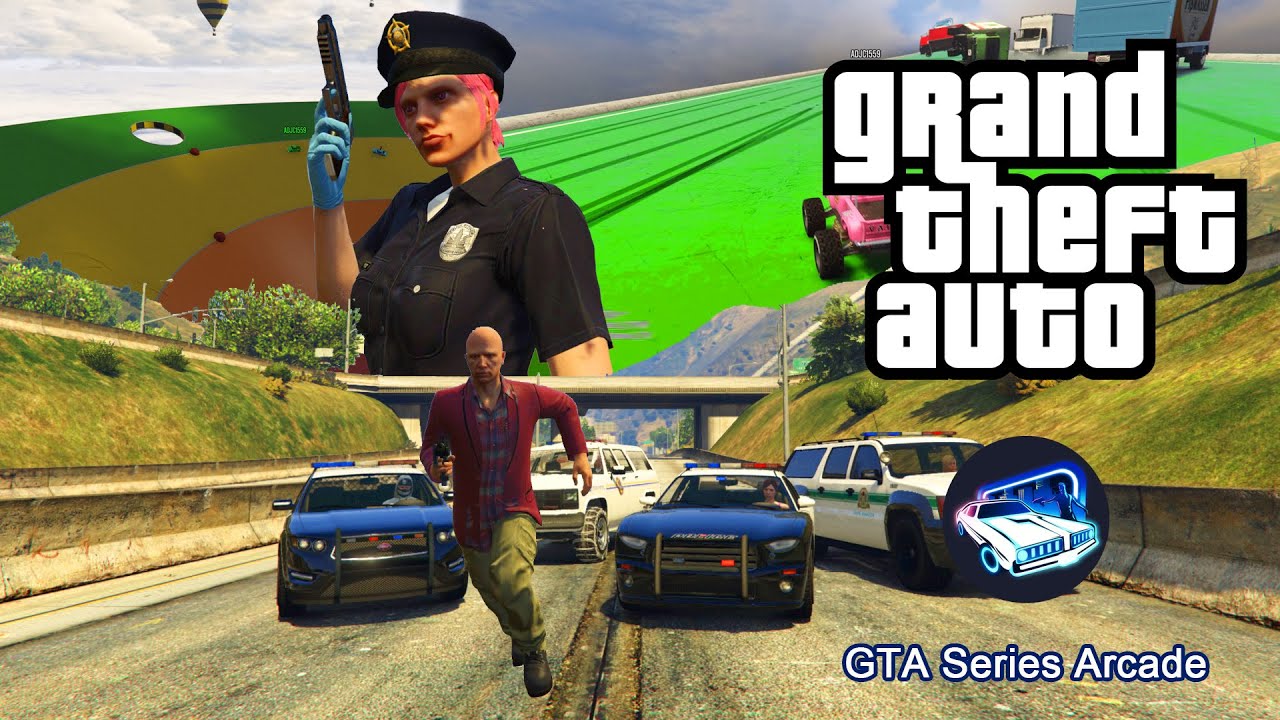 Cops & Robbers & MORE! GTA FIVEM! GTA Series Arcade