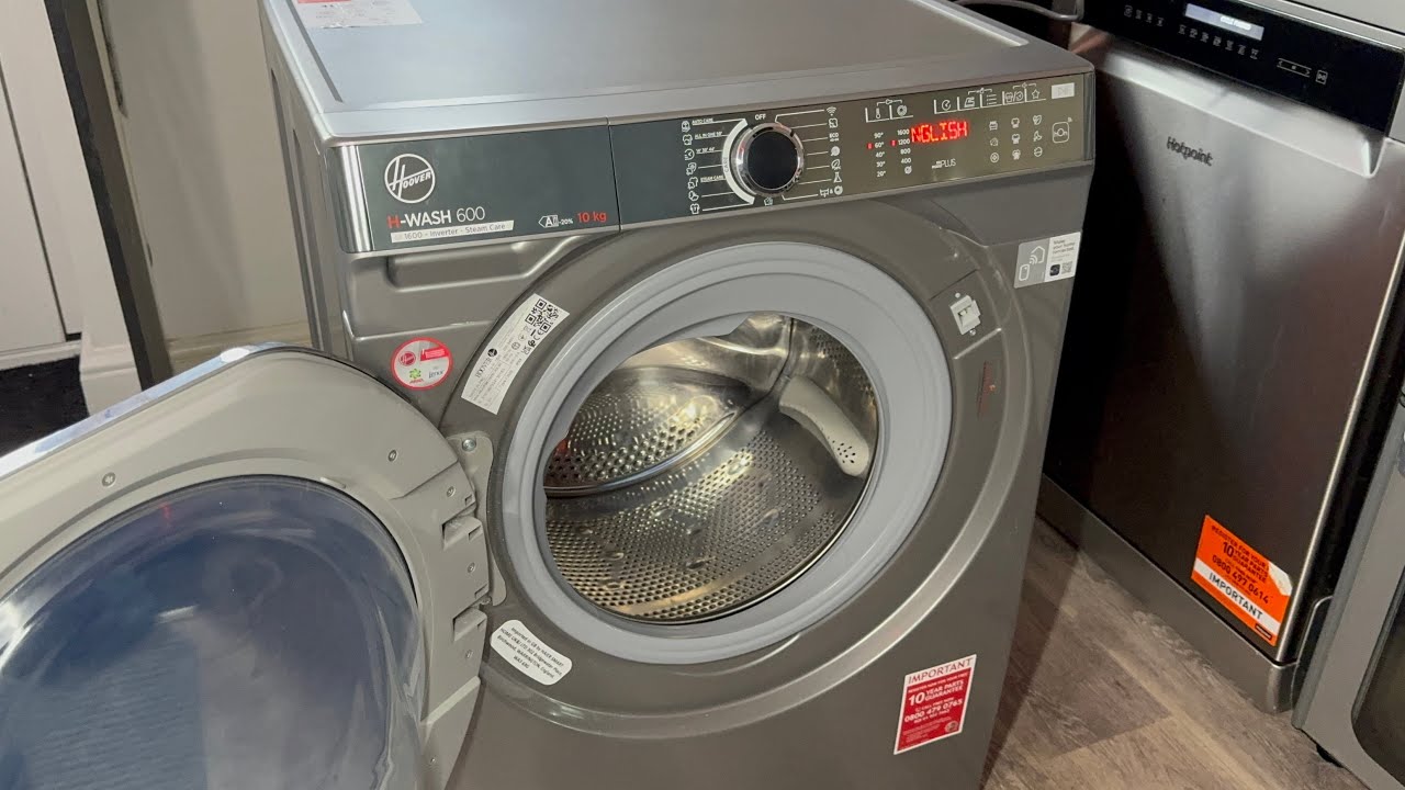 Пылесос Hoover H Wash 600 H6WPB610MBCR8 | Распаковка, первый взгляд и использование!