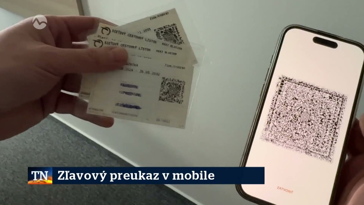 Digitálny zľavový preukaz v mobile 13.2.2026 #zssk #vlaky