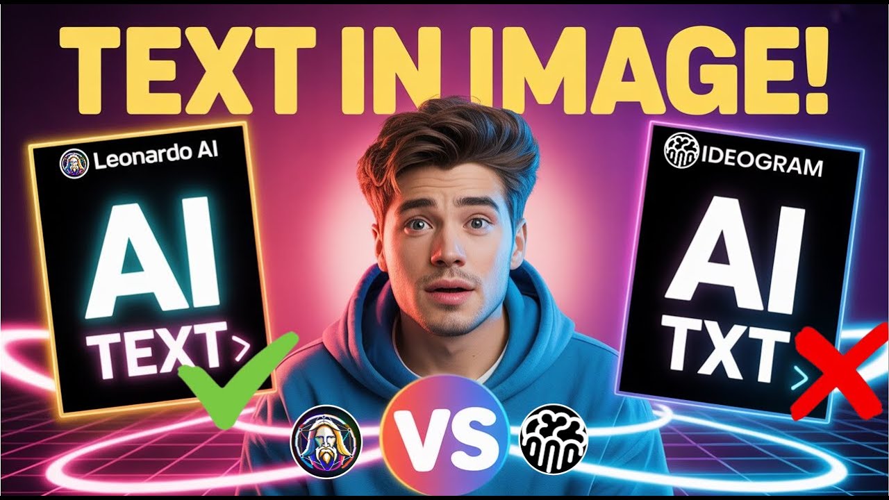 Leonardo AI vs Ideogram &ndash; Which AI writes text in images better?
