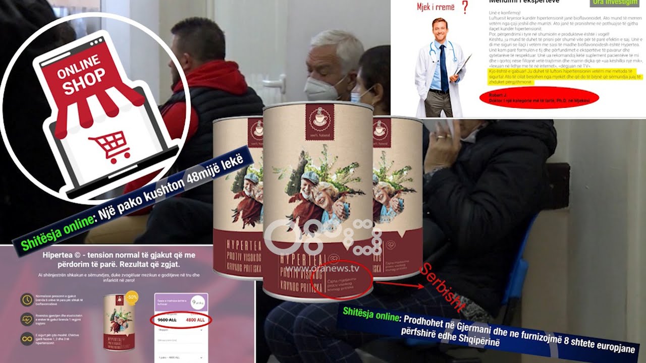 Ora Investigim/ Hypertea, &ccedil;aji q&euml; shitet si ila&ccedil;, Reklamohet se ul tensionin, &euml;sht&euml; i pa&ccedil;ertifikuar