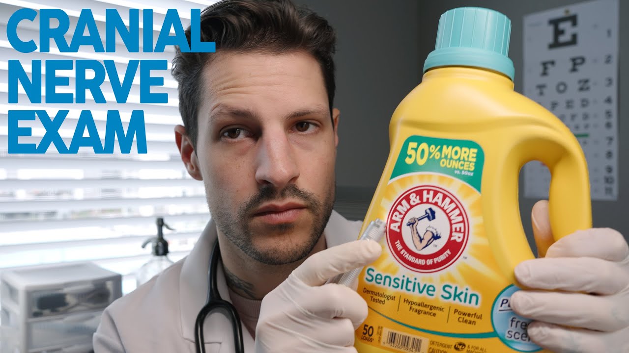 ASMR Cranial Nerve Exam (everything is wrong) Medical Doctor Roleplay
