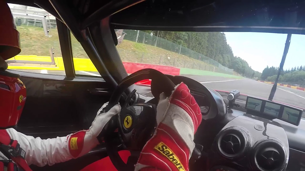Ferrari FXX #2 Onboard Spa Francorchamps 2017