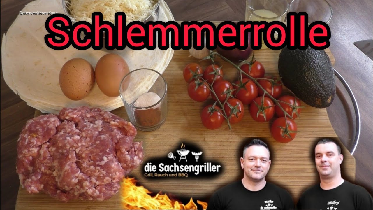 gesunde SCHLEMMERROLLE | Mit Gemüse aber viiieeel Geschmack | Die Sachsengriller