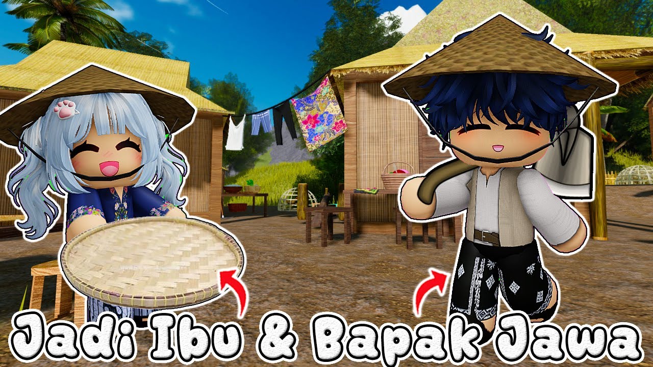 BOBO DAN @BibiCantik JADI KELUARGA JAWA PETANI | Hmong Life RP