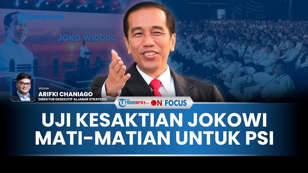 🔴[PORTRAIT] Uji Kesaktian Jokowi Mati-matian untuk PSI Lolos Senayan, Pakar: Parpol Lain Khawatir