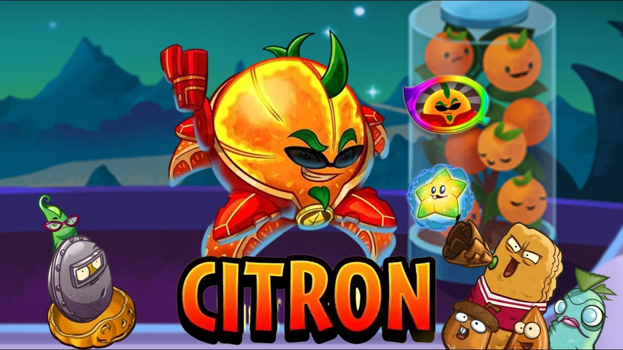 PVZH - Citron, all animations and voicelines [6]