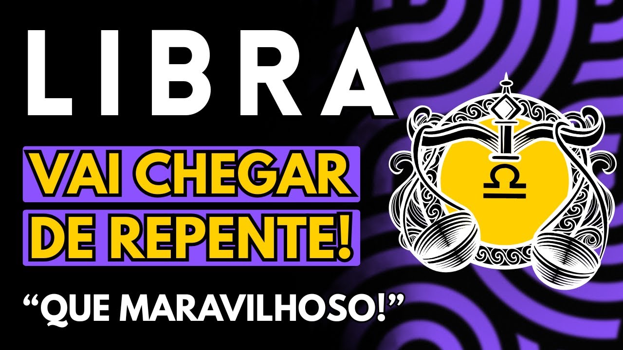 LIBRA ♎ SE PREPARA! | ALGO MUITO BOM VAI CAIR DE REPENTE NA SUA VIDA! | PRÓXIMOS DIAS✨