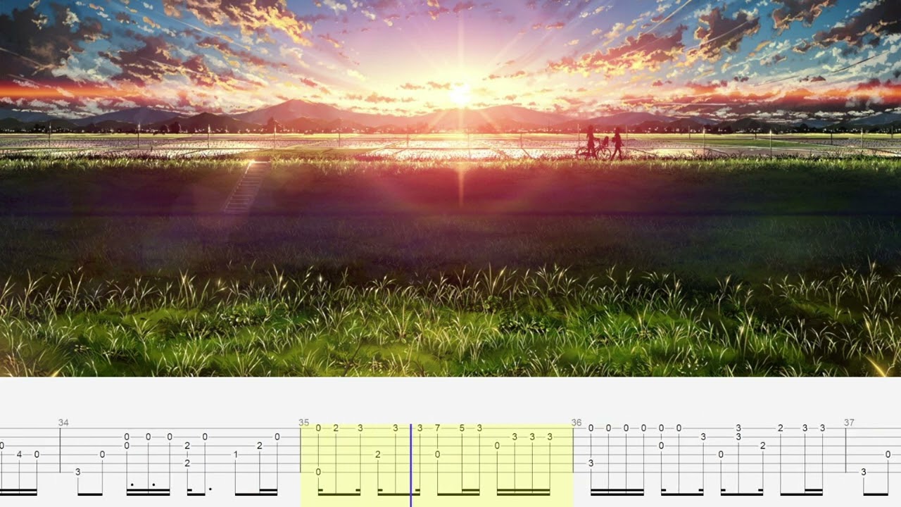 ありがとう - KOKIA (吉田亞紀子)【Guitar fingerstyle tab】《結他獨奏譜》