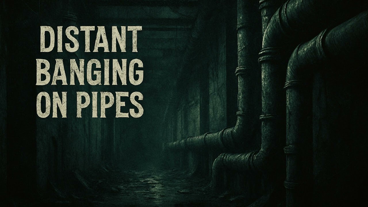 Distant Banging on Pipes | Abandoned Facility Ambience | Industrial Echo Horror Soundscape