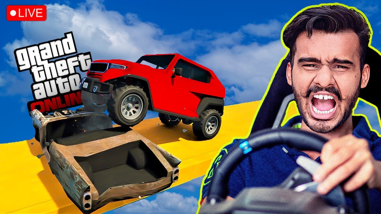 GTA Online Parkour 😂 | Yeh Jump Galat Ho Gaya Bhai!