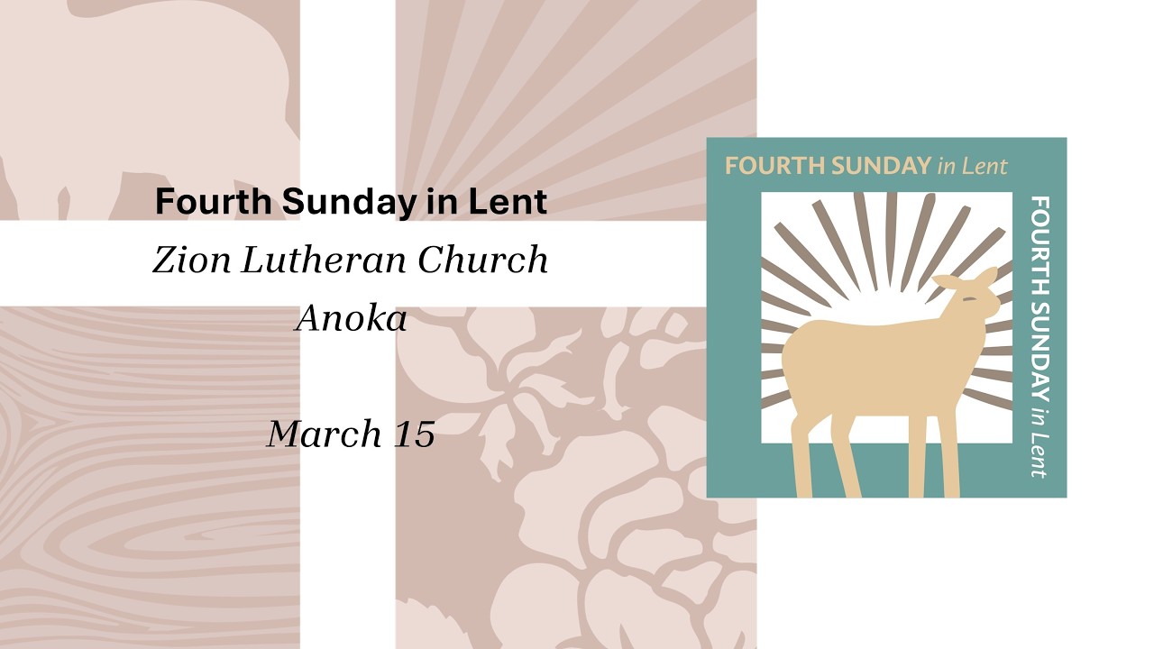 Zion Anoka, 9 AM Traditional Service, Mar 15
