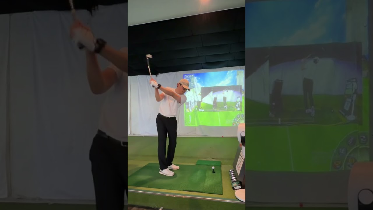 골린이 바디스윙(하체턴) 연습 32일차 #golf #골프 #골린이스윙 #퇴근후운동 #바디스윙 #하체턴 #무조건돌려 