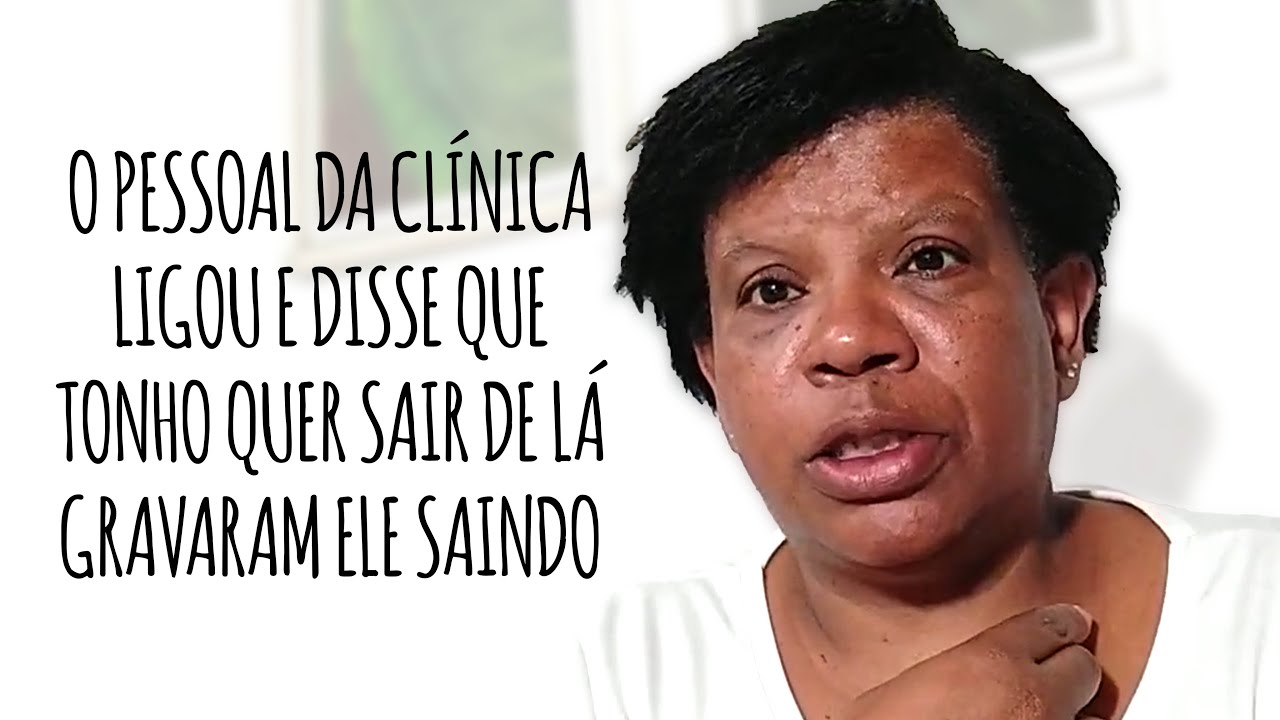 O pessoal da cl&iacute;nica ligou e disse que Tonho quer sair de l&aacute; gravaram ele saindo 😱
