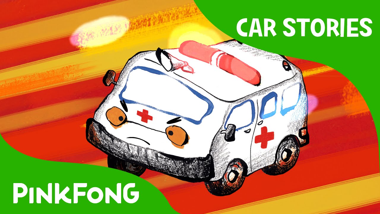 Скорая помощь спешит на помощь | Автомобильные истории | PINKFONG Время историй для детей