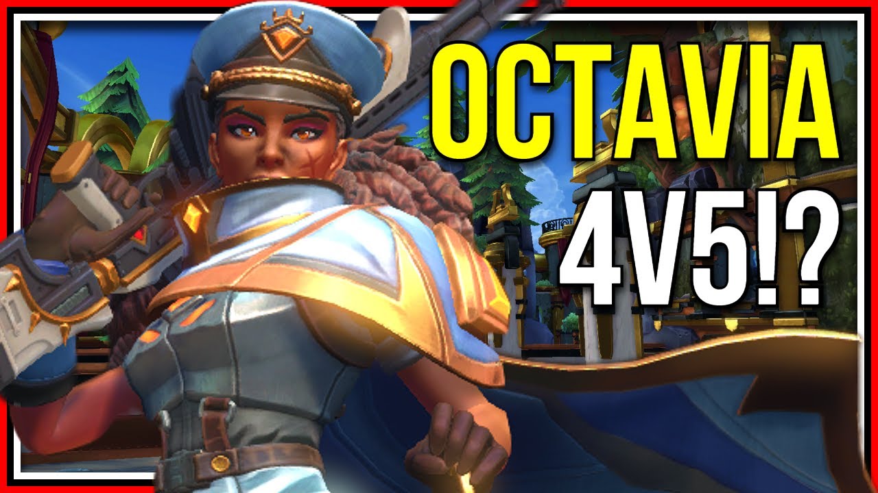Can I Win This 4v5 With OCTAVIA!? - Paladins Golden Octavia Gameplay