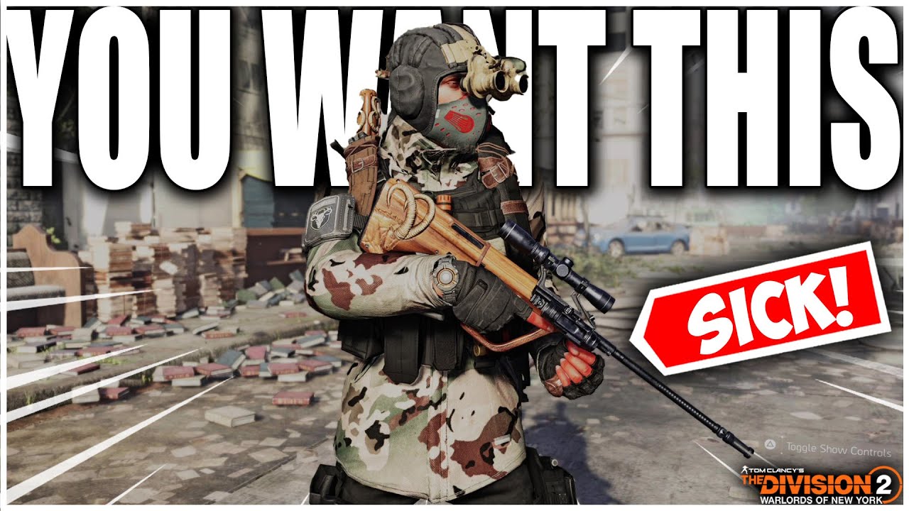 THE DIVISION 2 - THIS PVE BUILD HAS NO RECOIL AND IT'S WITH THE BIG HORN! IT'S LIKE HACKING!