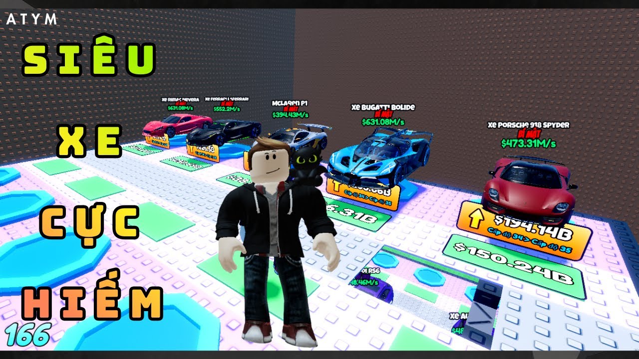 THỬ THÁCH Một Ngày Tìm Siêu Xe Hiếm Trong ROBLOX