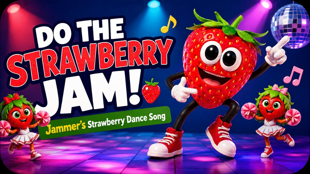 Do The Strawberry Jam 2025 | Sanczel Productions | Jammer | Singing Strawberry | Pencilman