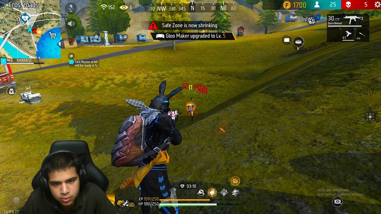 Only UMP Challenge || Solo Vs squad || Garena Free Fire || TUFAN FF