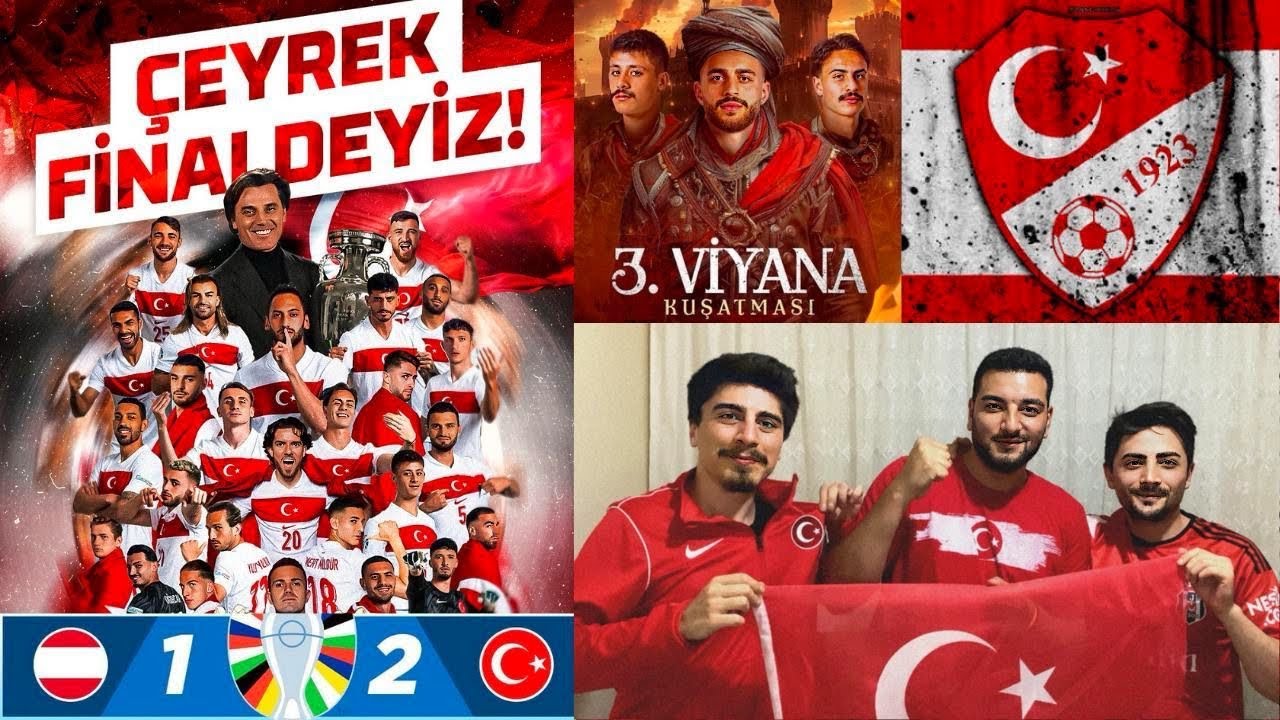 TARİH YAZDIK! TÜRKİYE 2-1 AVUSTURYA #bizimçocuklar