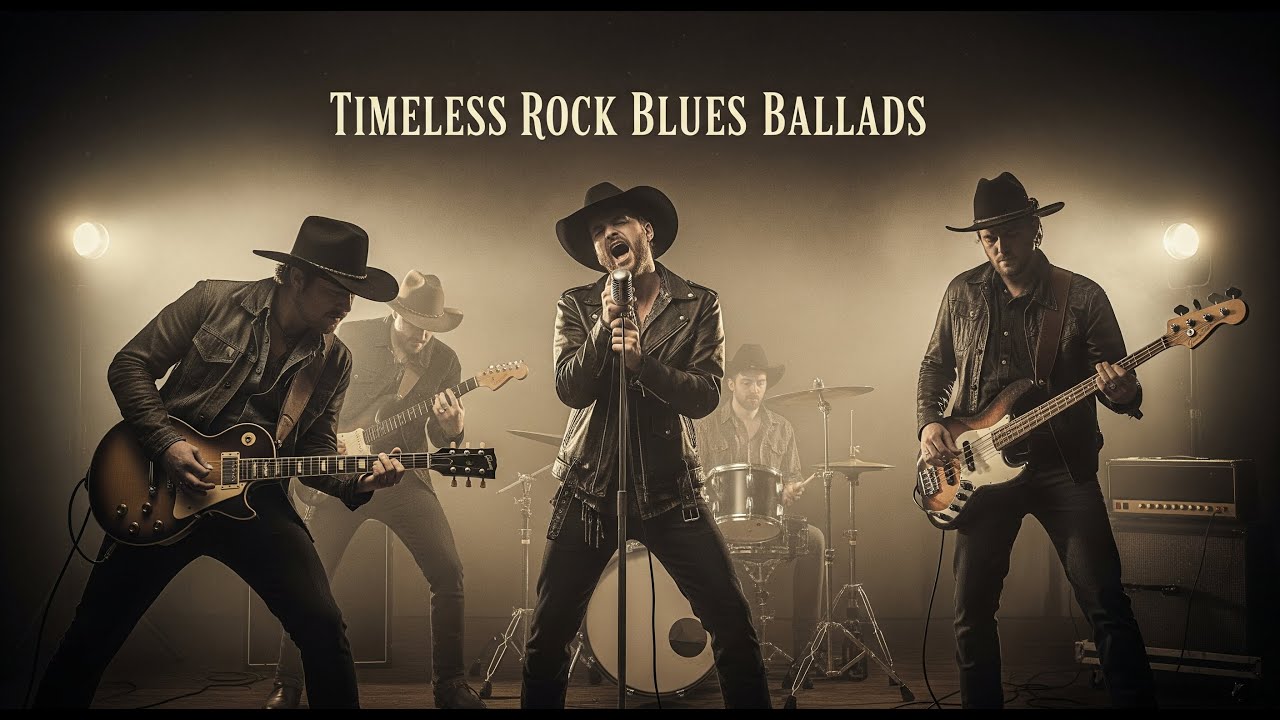 Whiskey Wind Blues | Slow Rock Ballads for Heartbreak & Loneliness