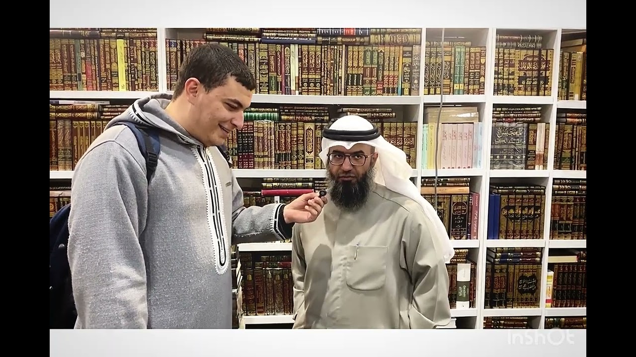 لقاء مع الشيخ مطلق الجاسر من معرض القاهرة الدولي للكتاب 