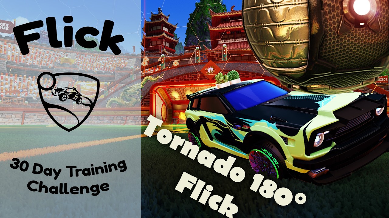 From 180 to Tornado Flick &ndash; Insane Rocket League Mechanics! (Day 21)