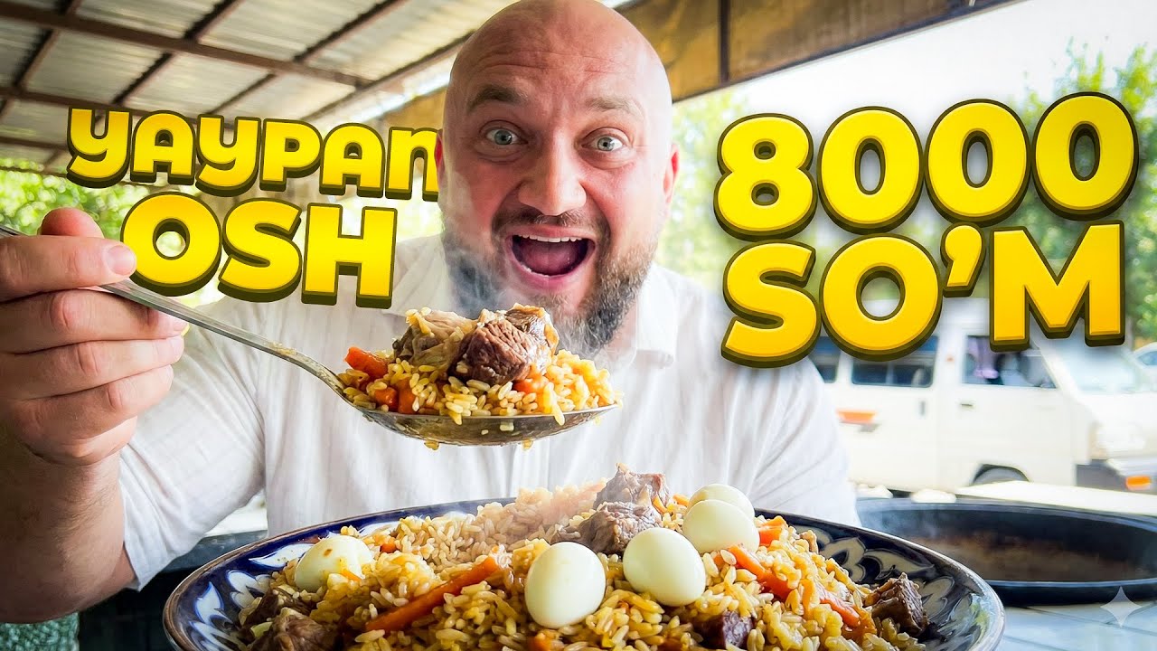 YAYPANDAGI 8000 SO'MLIK OSH ROSTMI? | BOZORCHI ELYOR
