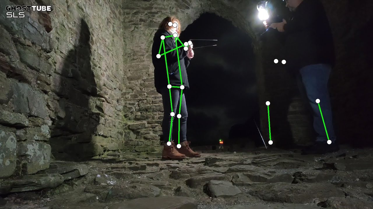 Llansteffan Castle . Paranormal Investigation