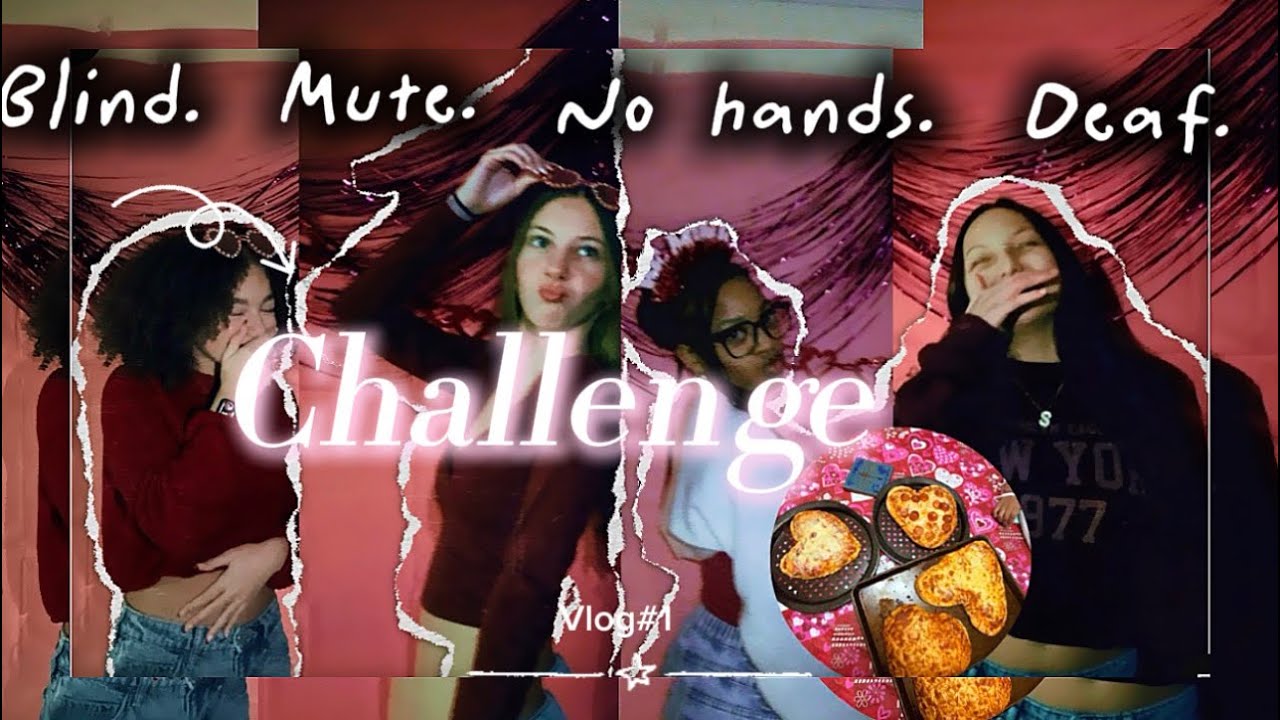 Blind Deaf and Mute Challenge 🥹 