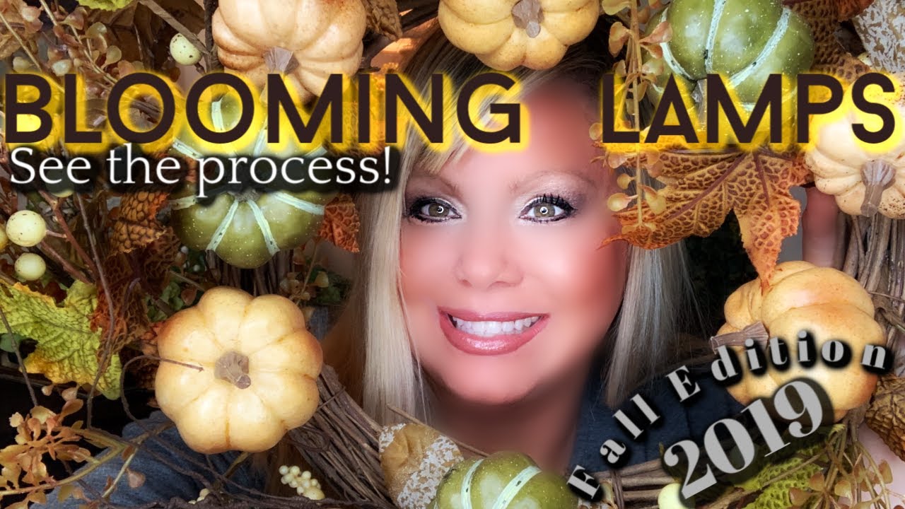 BLOOMING AUTUMN 🍁 LAMPS!! HOBBY LOBBY AND AMAZON FINDS!