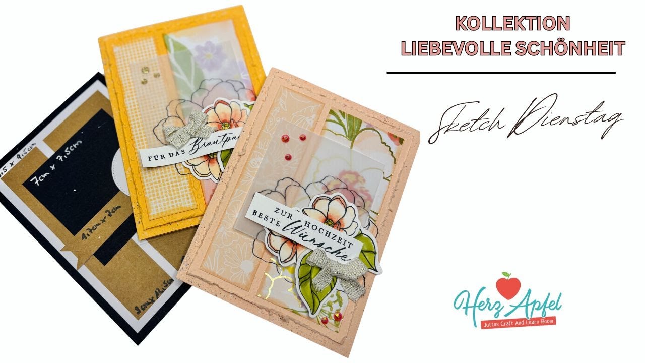 Sketch am Dienstag: Bastelidee mit Stampin’ Up! „Liebevolle Schönheit“