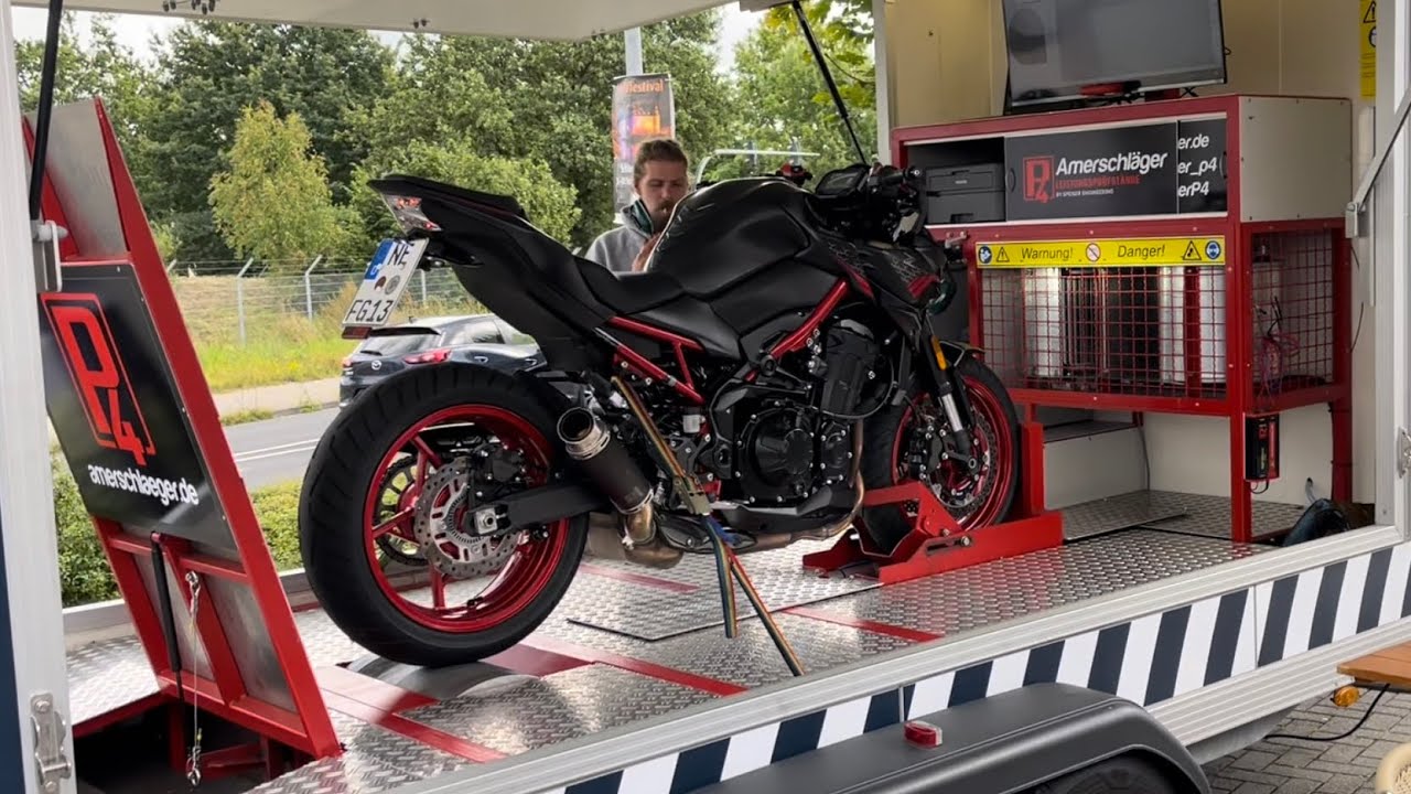 Kawasaki Z900 2021 Bodis GPC-RS II Dyno / Pr&uuml;fstand