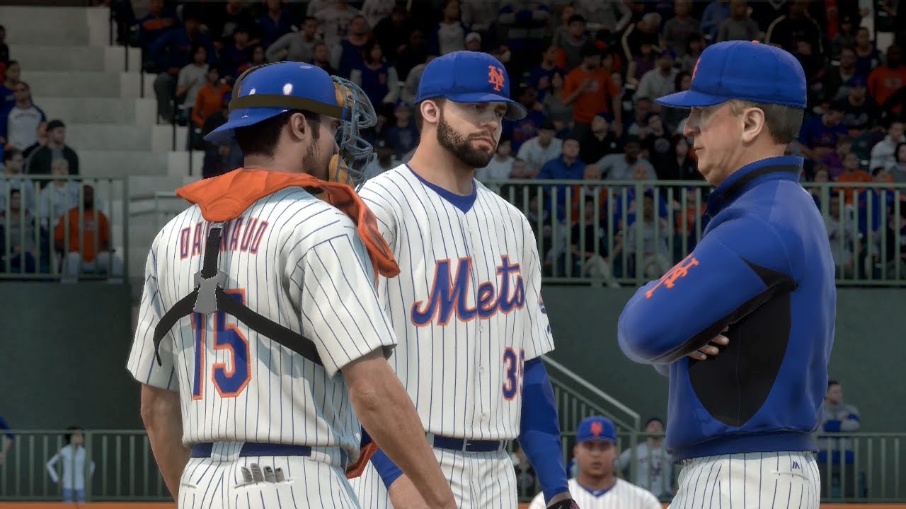 MLB 14: The Show (PS4) Yankees vs Mets Gameplay