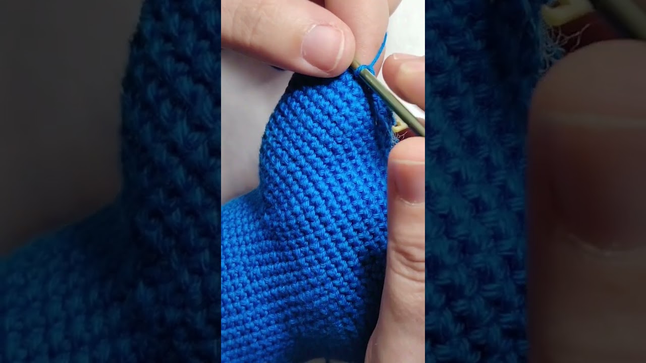 Grandma au crochet Partie 4 : cou et bordure 