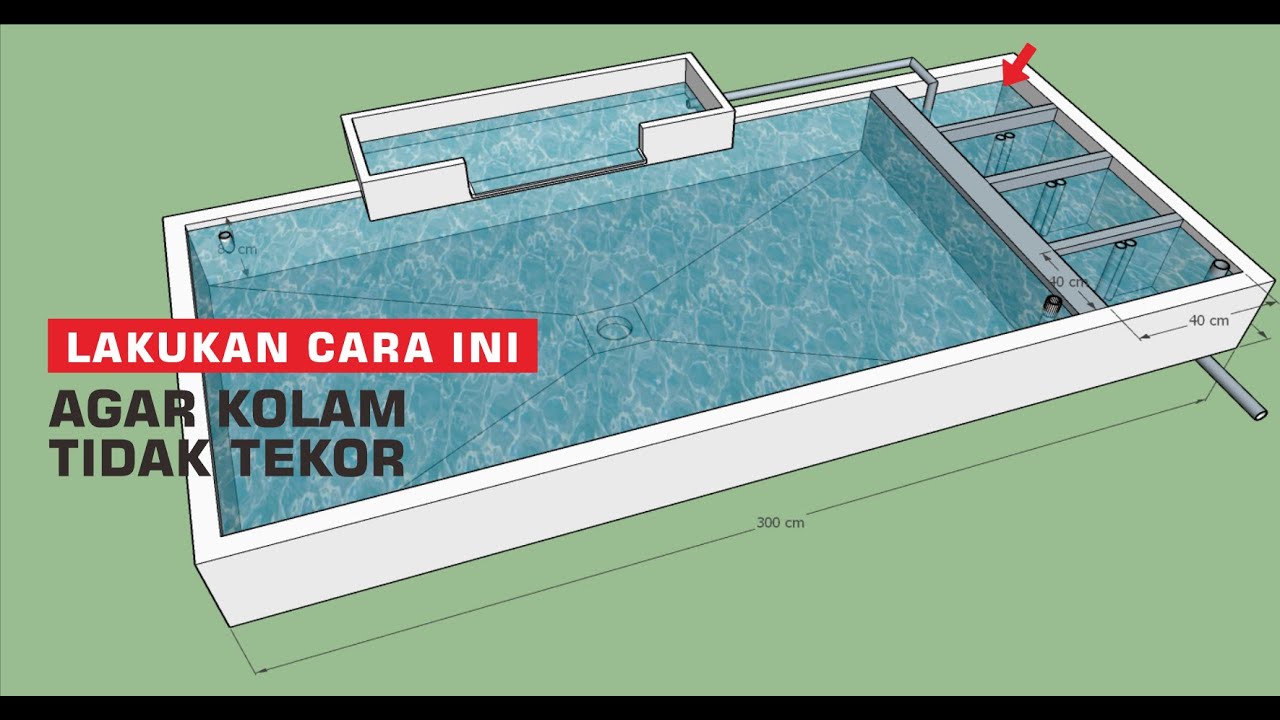 lakukan cara ini agar kolam tidak tekor pada chamber