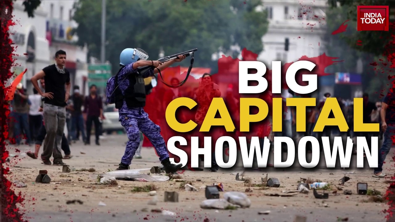 Stone Pelting vs Lathi Charge: CJP's Parliament March Turns Violent As Protesters Clash With Police
