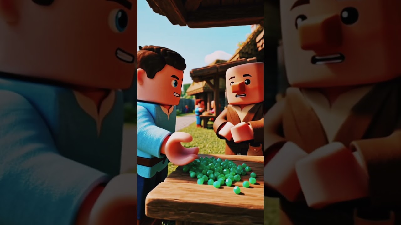 How trade is works in minecraft if it exists in real life 🤯🤣