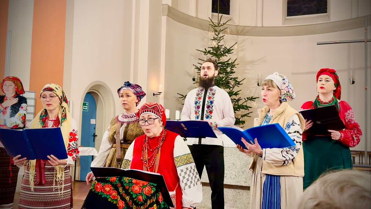 В ТЕМНУЮ НІЧКУ | ГУРТ УКРАЇНСЬКОГО ХОРУ ВОЛЯ | UKRAINIAN CHOIR VOLIA | ST. MARIEN DRESDEN 20.12.2025