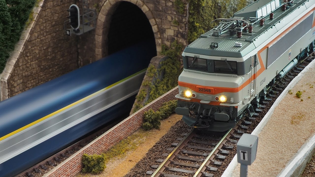 TRAIN r&eacute;seau HO [11] - 22200 16500 LS Models - 72000 Roco - Class66 REE