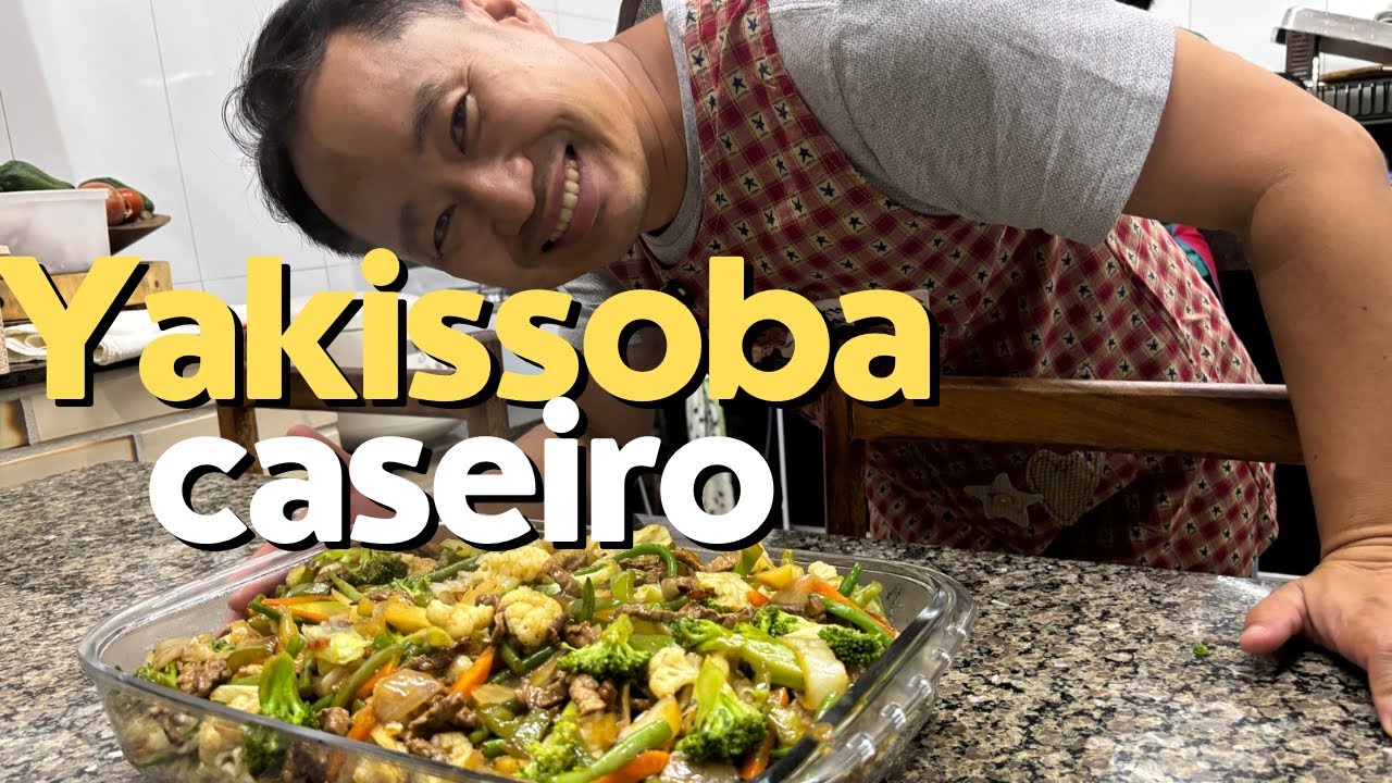 YAKISOBA CASEIRO IGUAL DE RESTAURANTE! Fácil e Rápido