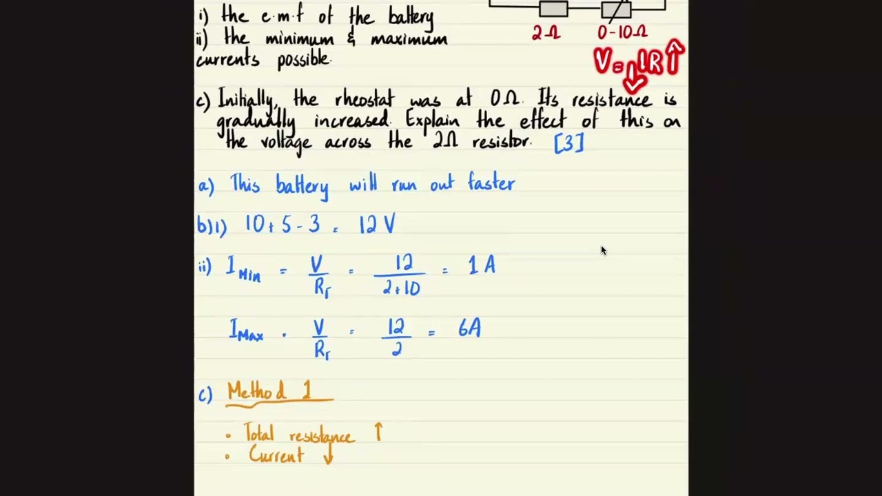 Electricity Lec 08 | Circuits Continued | Cambridge O Level (5054) Physics