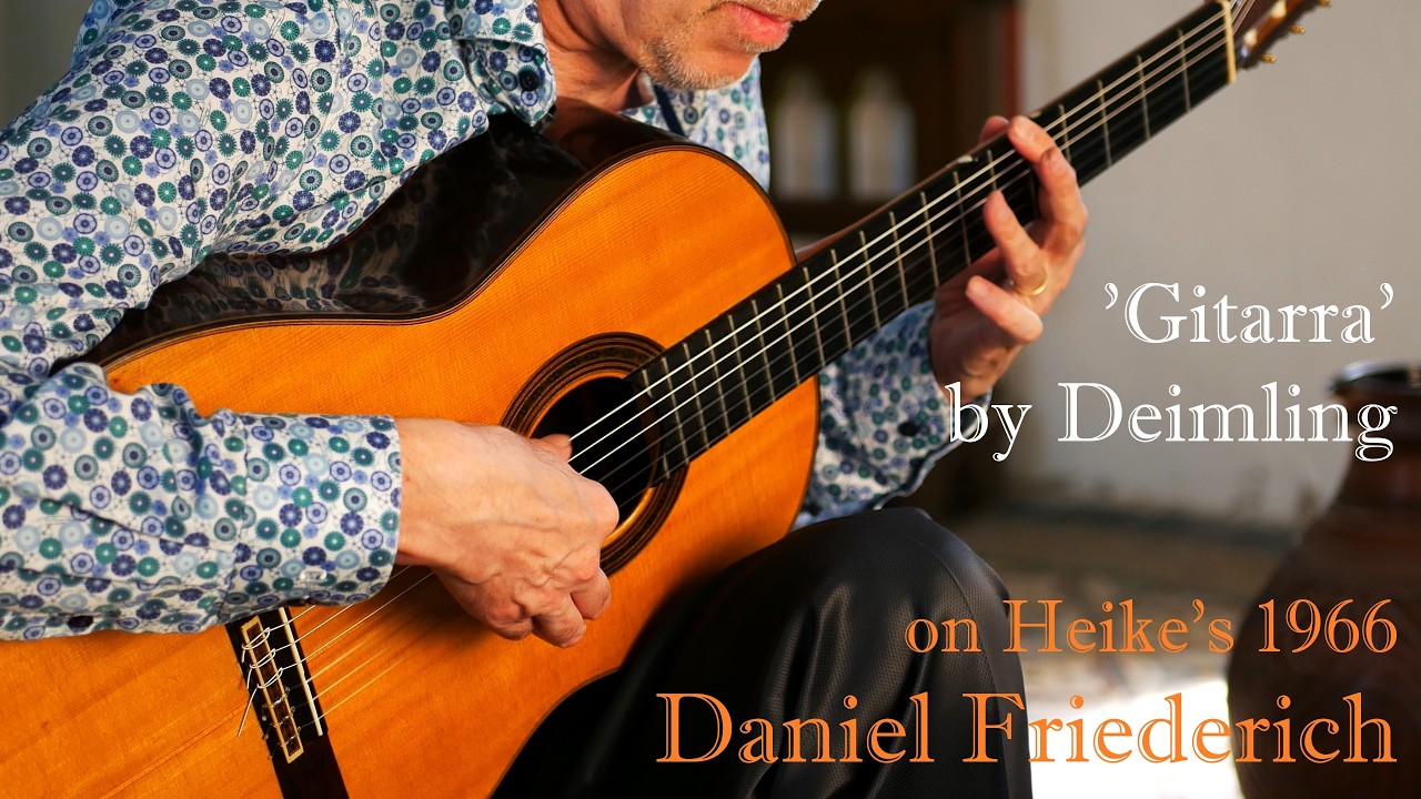 ´Gitarra´ by Franz-Michael Deimling played by Klaus Jäckle