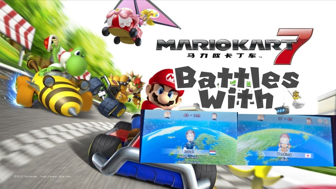 Mario Kart 7 Battle Shenanigans With @frouvoxes and @joadette