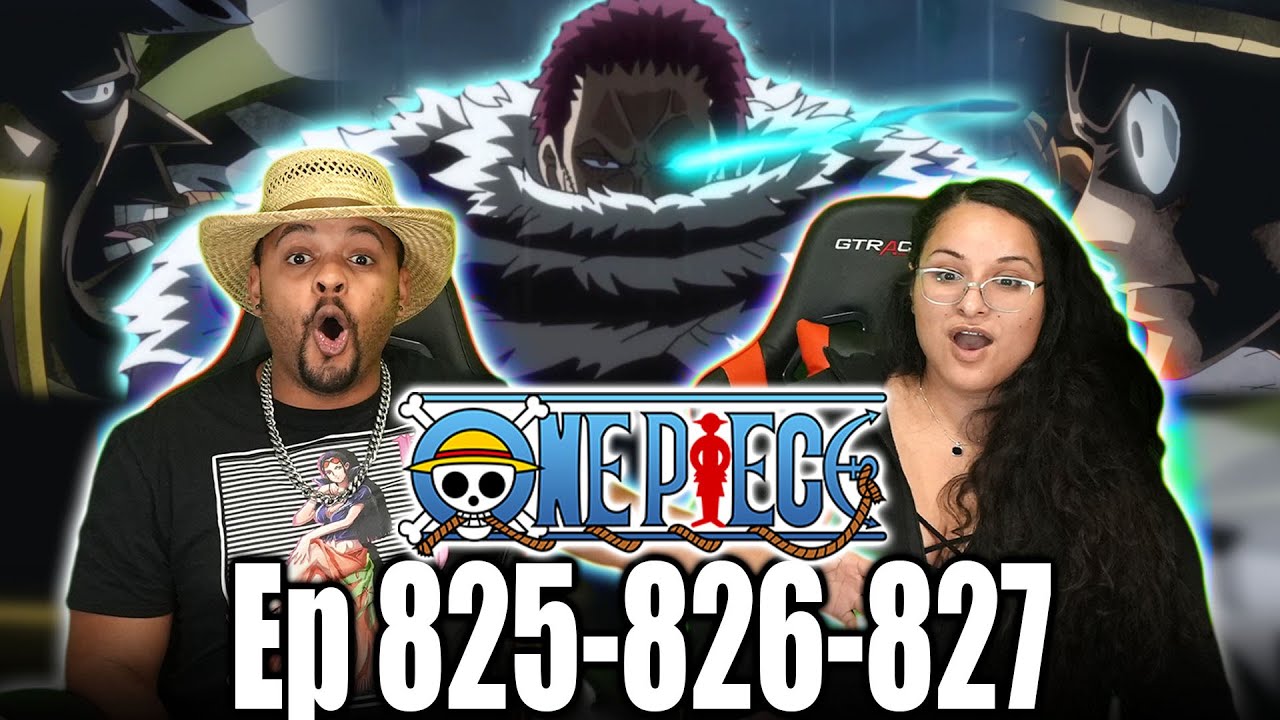 Luffy vs. the Fire Tank Pirates! One Piece Reaction Episode 825 826 827 | Op Reaction