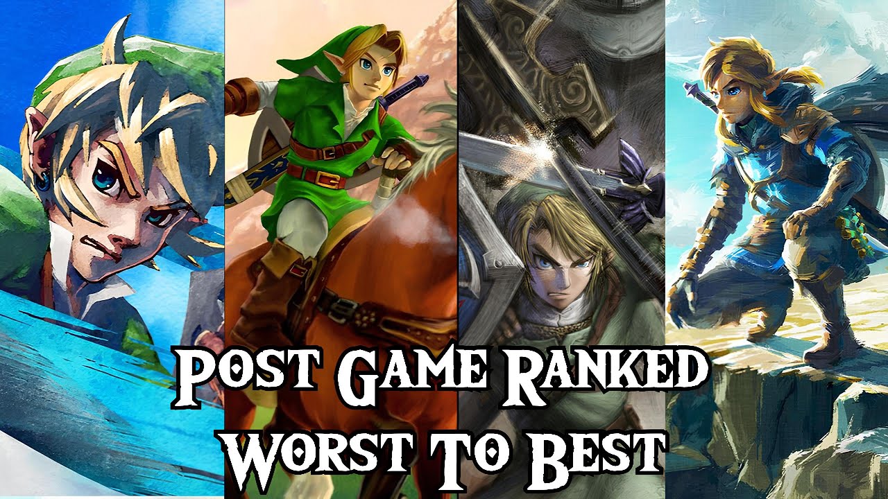 Zelda Post: рейтинг игр от худшего к лучшему